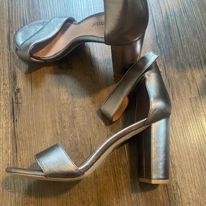 Jeffrey Campbell Pewter Heels